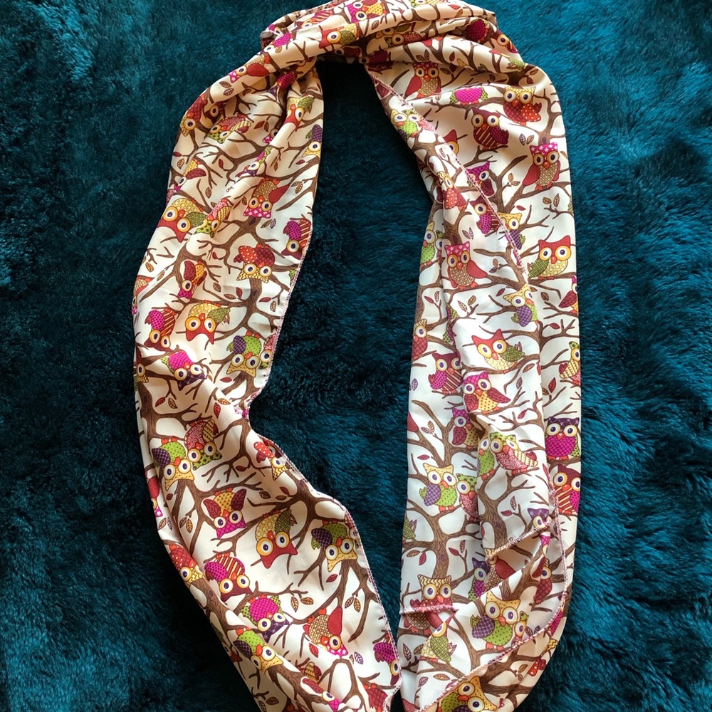 Owl Infinity Scarf